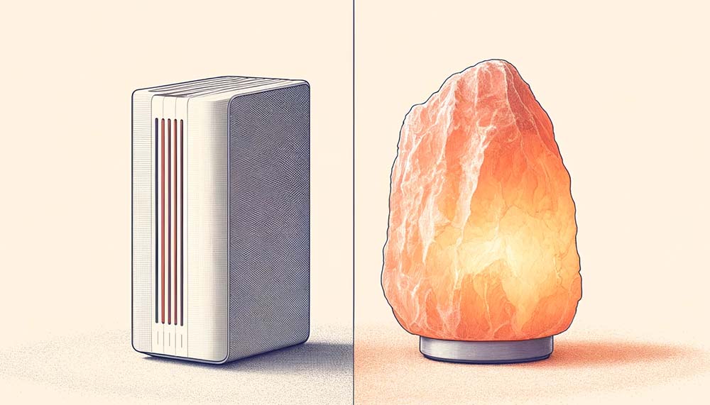 Air Purifiers compared to Salt Lamp