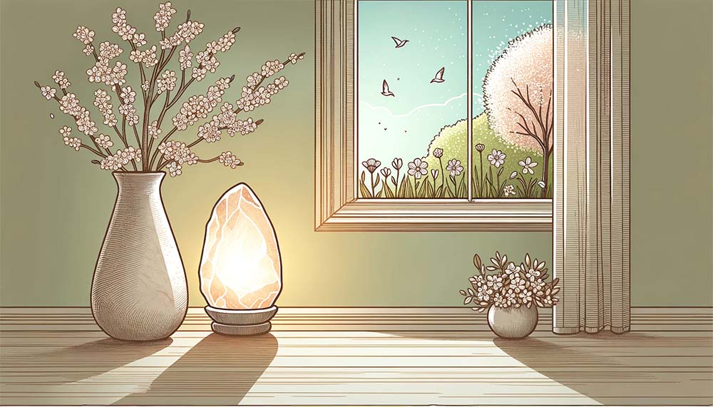 Benefits of Salt Lamps in the Spring