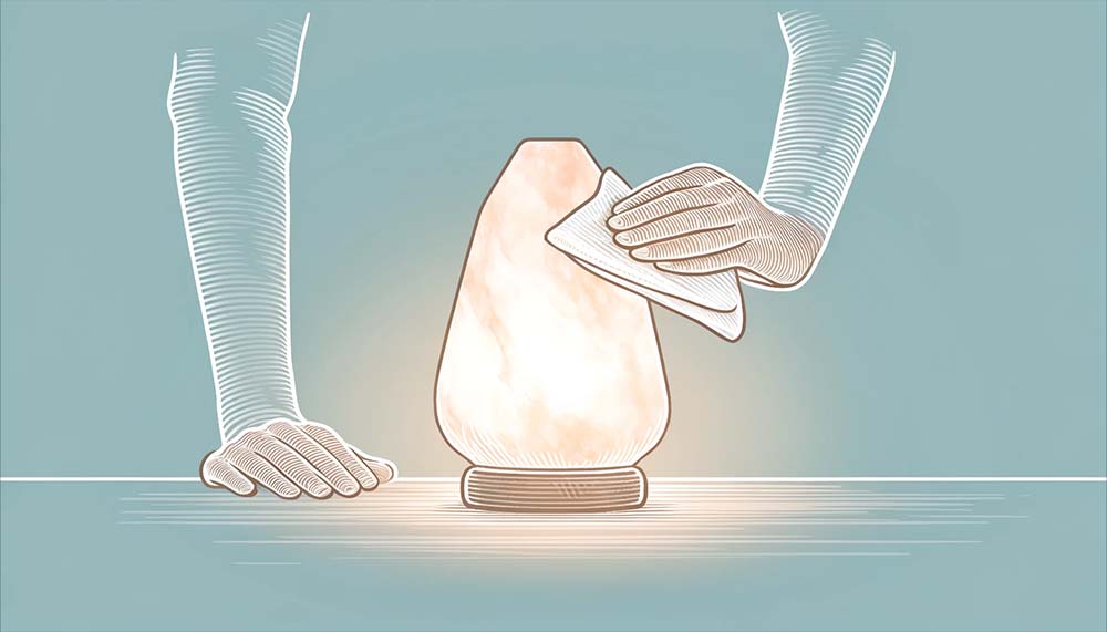 How to Clean Your Salt Lamp