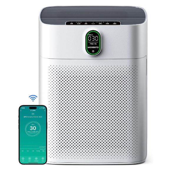 Morento Smart air purifier with mobile app control