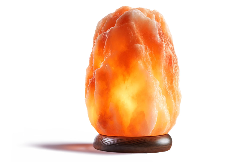 Orange Himalayan Salt Lamp