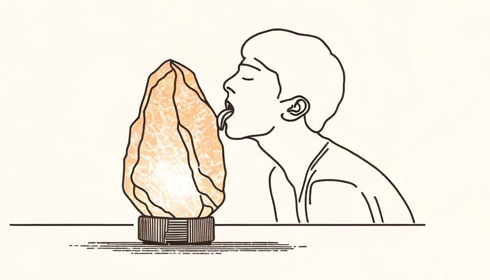 Why Licking a Salt Lamp is Bad